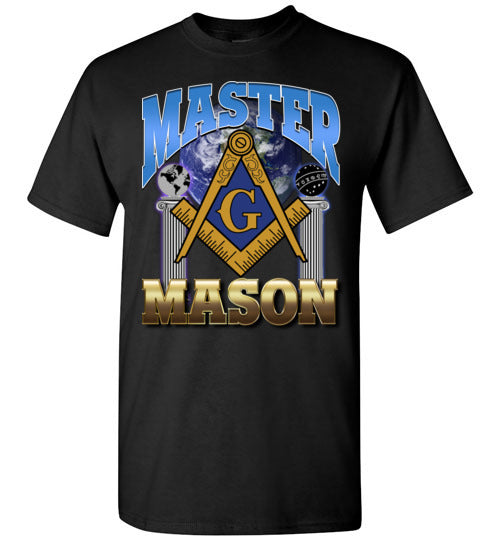 Master Mason Pillars Blue Lodge T Shirt