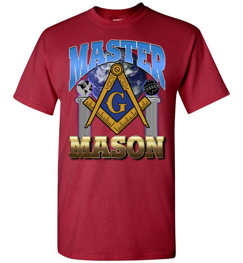 Master Mason Pillars Blue Lodge T Shirt