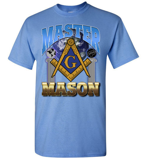 Master Mason Pillars Blue Lodge T Shirt