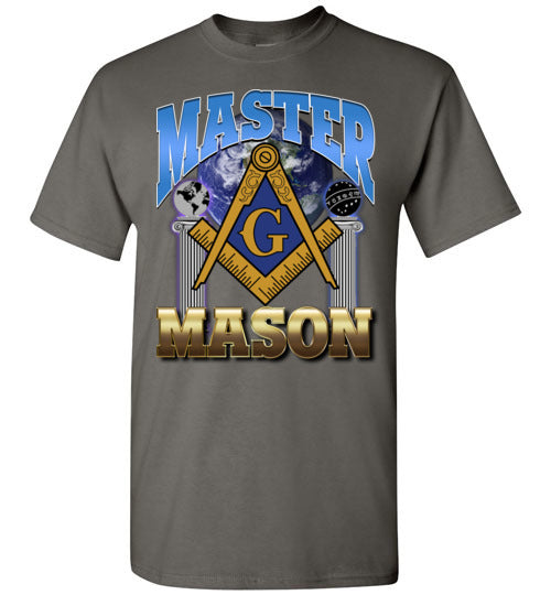 Master Mason Pillars Blue Lodge T Shirt