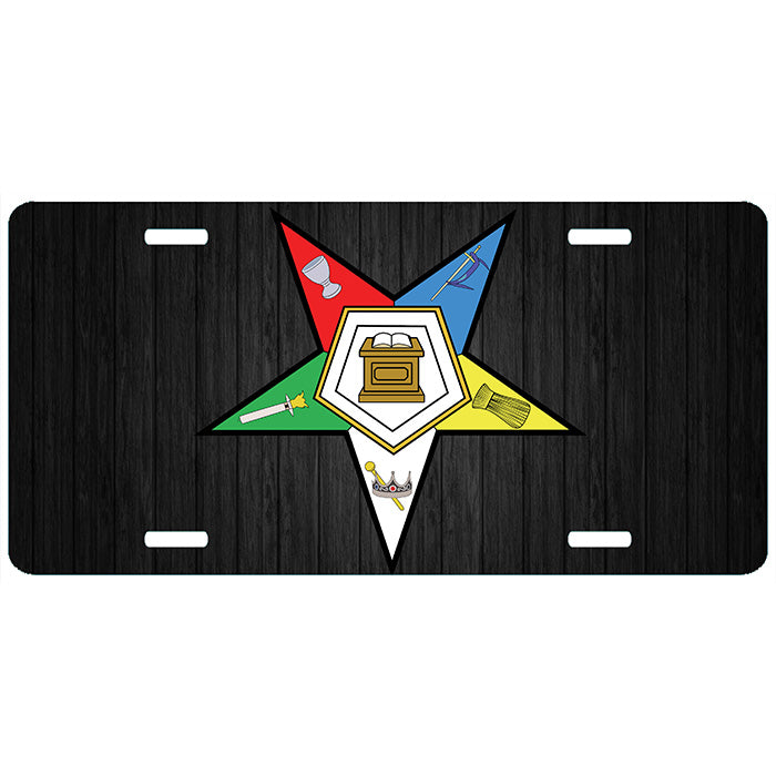 Order of the Eastern Star License Plate Tag No FATAL OES