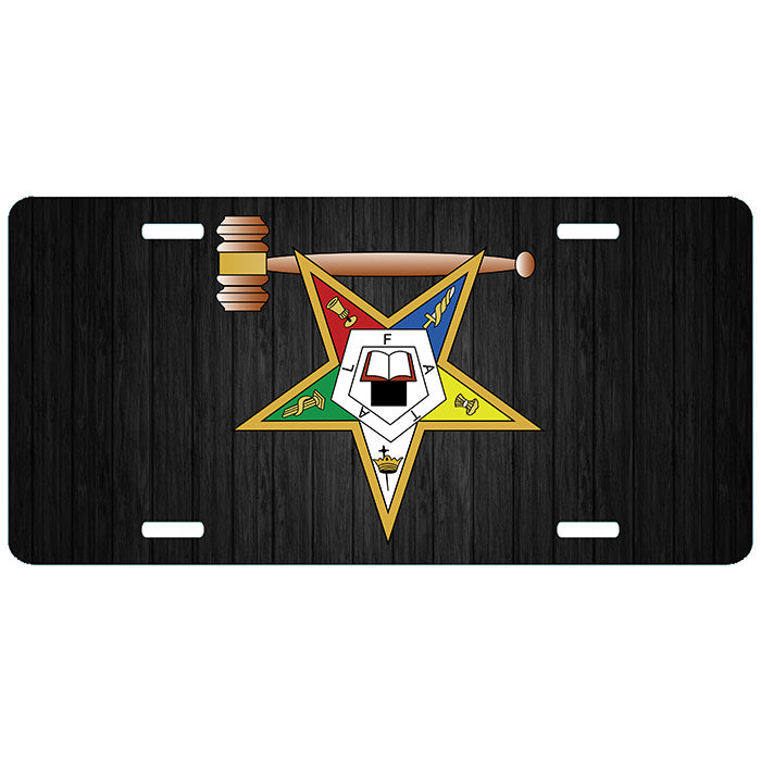 Past Worthy Matron Eastern Star License Plate OES Tag