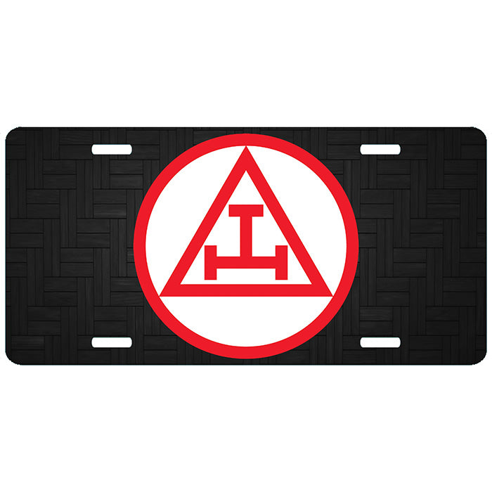 Royal Arch Mason License Plate Tag