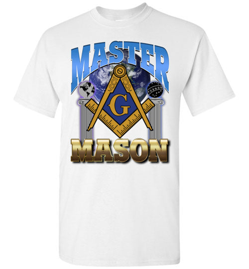Master Mason Pillars Blue Lodge T Shirt