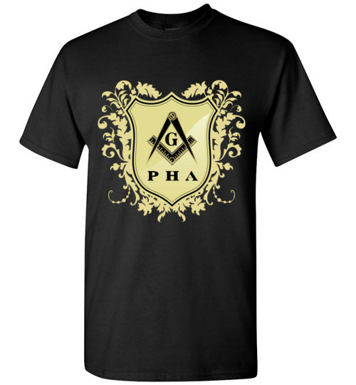 PHA Crest T Shirt Prince Hall Tee