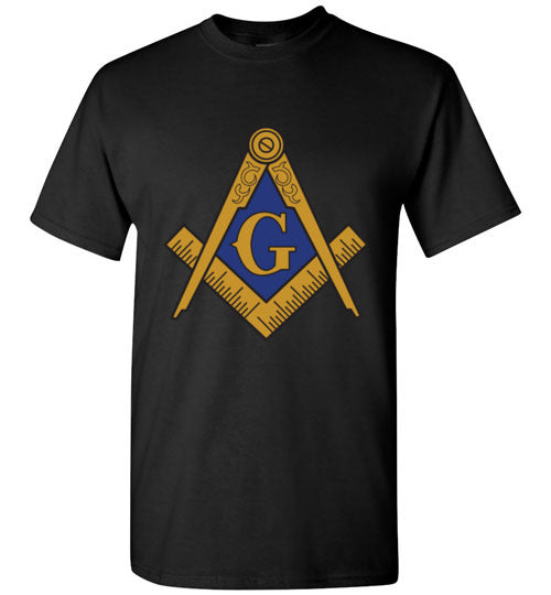Master Mason Blue Gold T Shirt