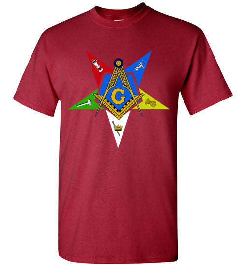 Worthy Patron T Shirt OES Masonic Tee