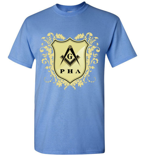 PHA Crest T Shirt Prince Hall Tee