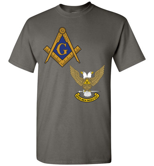 Mason Scottish Rite 32nd Degree Split T-Shirt WU