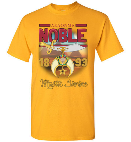 Noble AEAONMS 1893 Mystic Shrine Shirt Shriner Tee