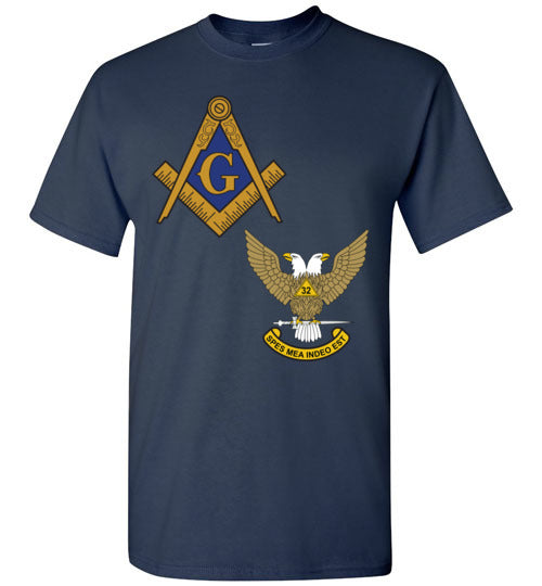 Mason Scottish Rite 32nd Degree Split T-Shirt WU