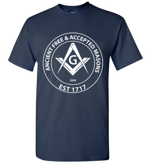 Ancient Free & Accepted Masons T Shirt Masonic 1717 AF&AM Tee