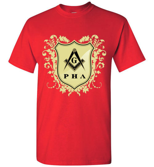 PHA Crest T Shirt Prince Hall Tee