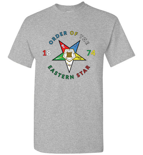 Order of the Eastern Star 1874 PHA T Shirt OES Prince Hall