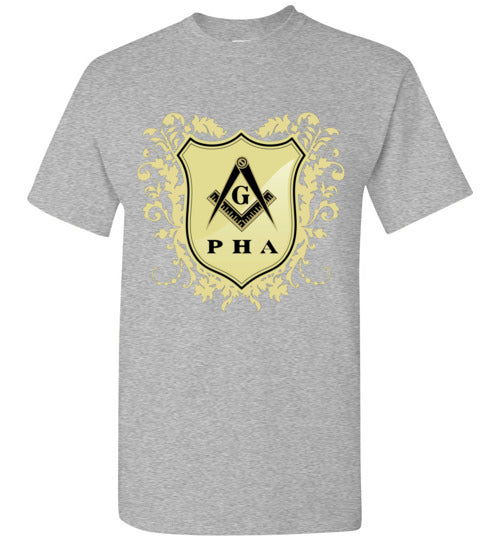 PHA Crest T Shirt Prince Hall Tee