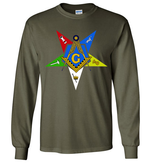Worthy Patron Long Sleeve Shirt OES Masonic