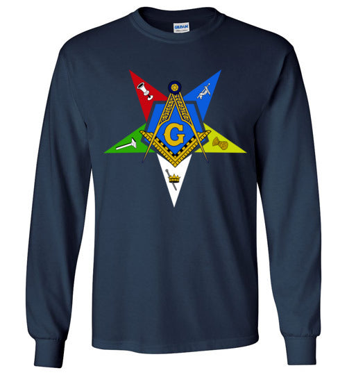 Worthy Patron Long Sleeve Shirt OES Masonic