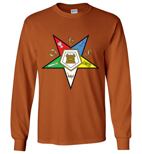 Order of the Eastern Star Long Sleeve Shirt OES (no FATAL)