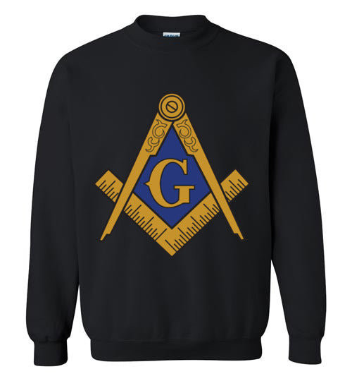 Master Mason Blue Gold Sweatshirt