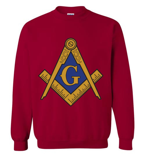 Master Mason Blue Gold Sweatshirt