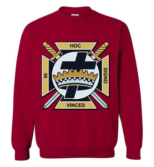 Knights Templar Gold Sweatshirt