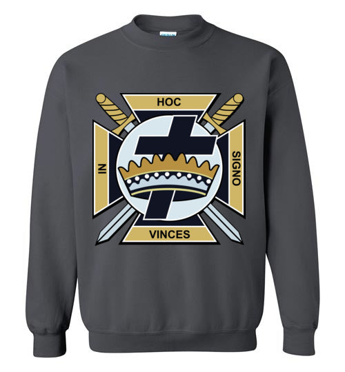 Knights Templar Gold Sweatshirt