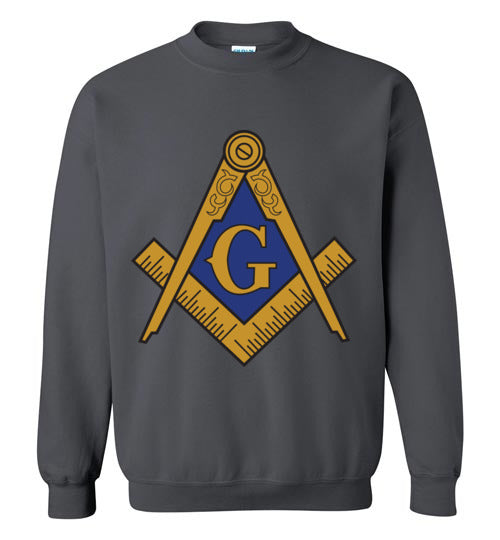 Master Mason Blue Gold Sweatshirt