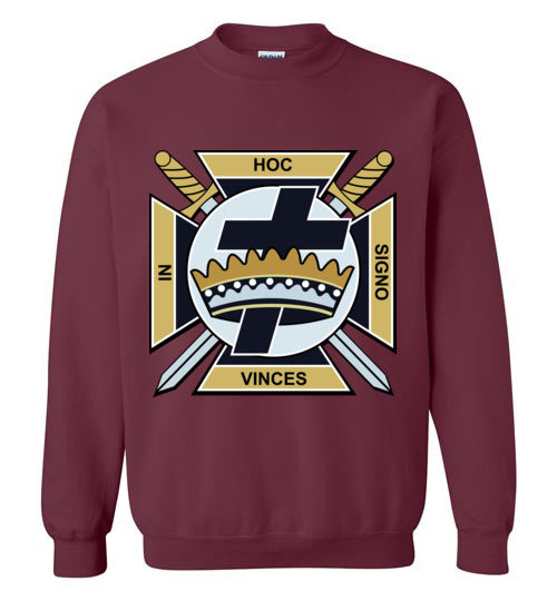 Knights Templar Gold Sweatshirt
