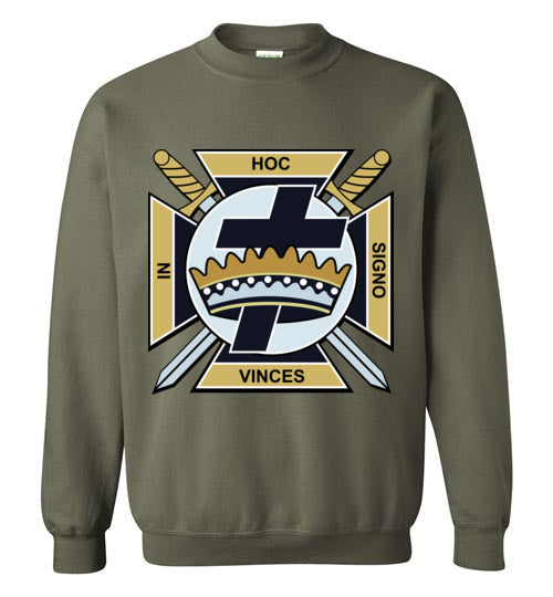 Knights Templar Gold Sweatshirt