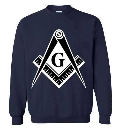Master Mason Black White Sweatshirt