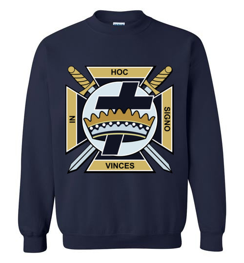 Knights Templar Gold Sweatshirt
