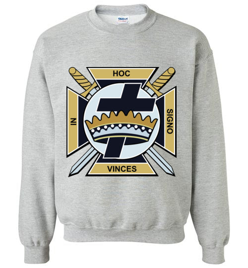 Knights Templar Gold Sweatshirt