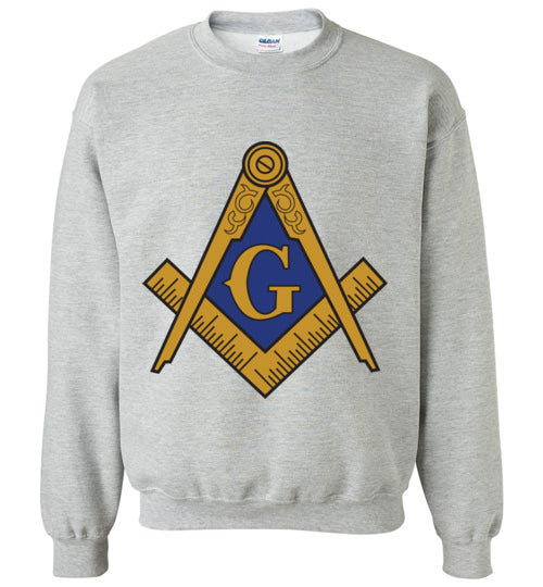 Master Mason Blue Gold Sweatshirt