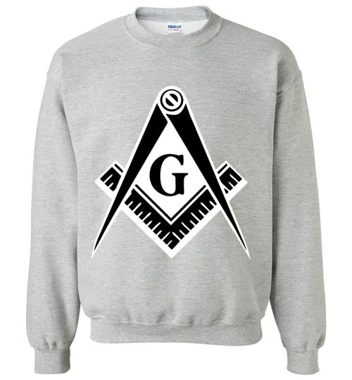 Master Mason Black White Sweatshirt