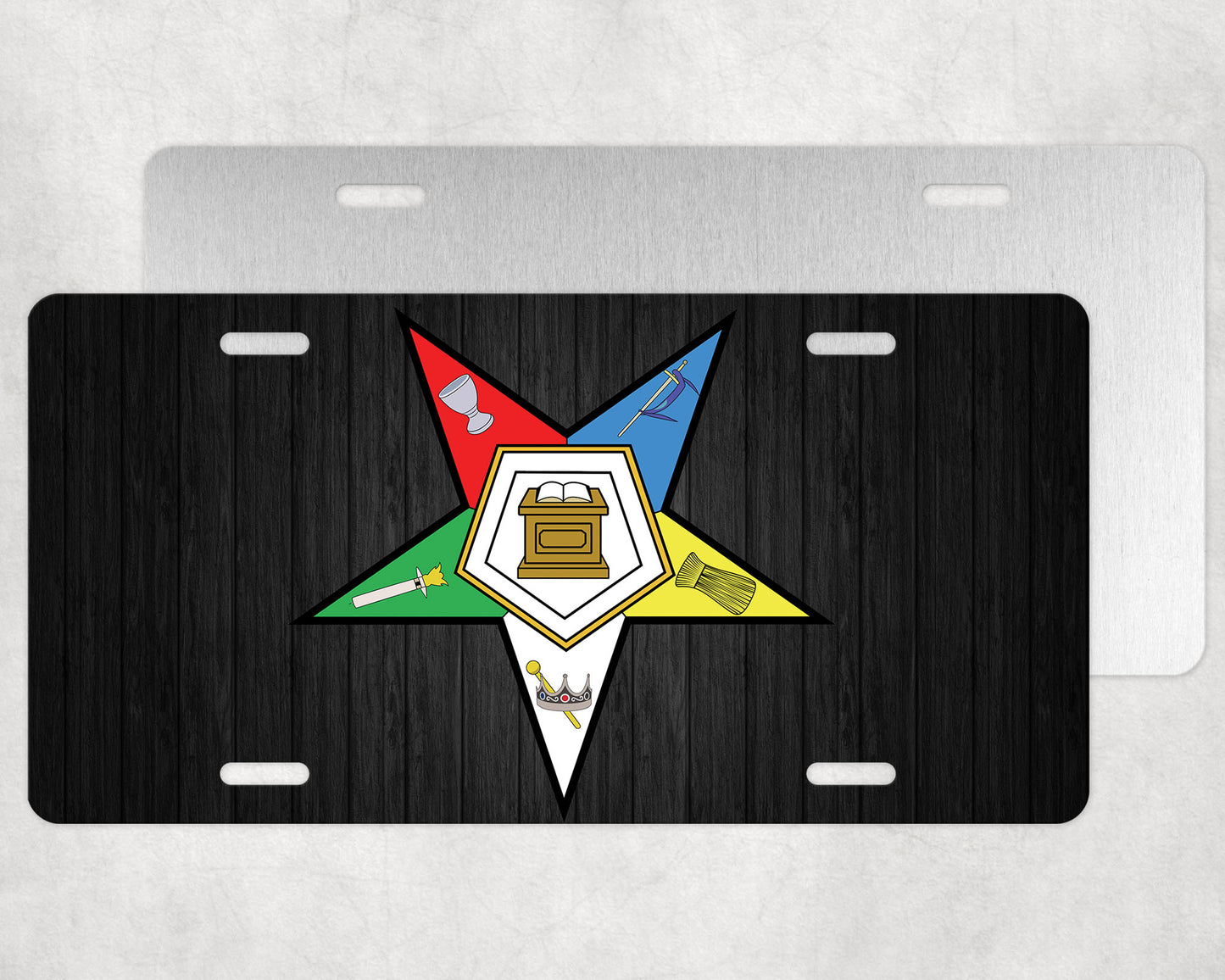 Order of the Eastern Star License Plate Tag No FATAL OES