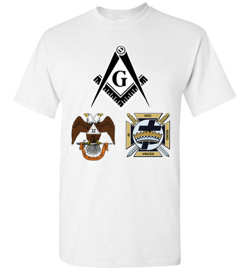 Mason Scottish Rite York Rite Split T-Shirt