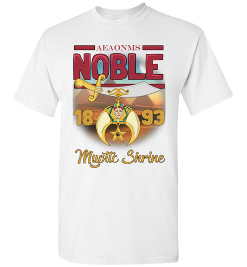 Noble AEAONMS 1893 Mystic Shrine Shirt Shriner Tee