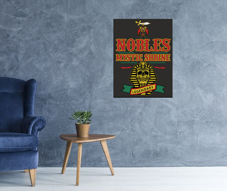 Nobles Mystic Shrine Legendary Poster 18 x 24 PHA Shriner