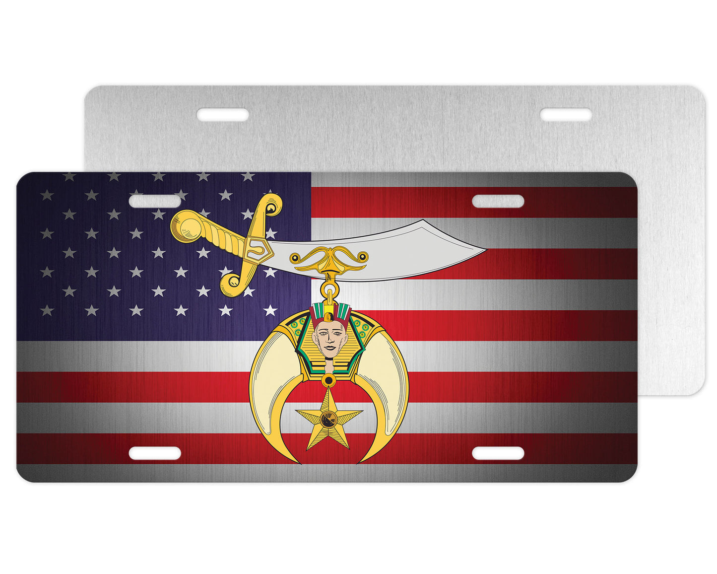 American Shriner USA Shrine License Plate