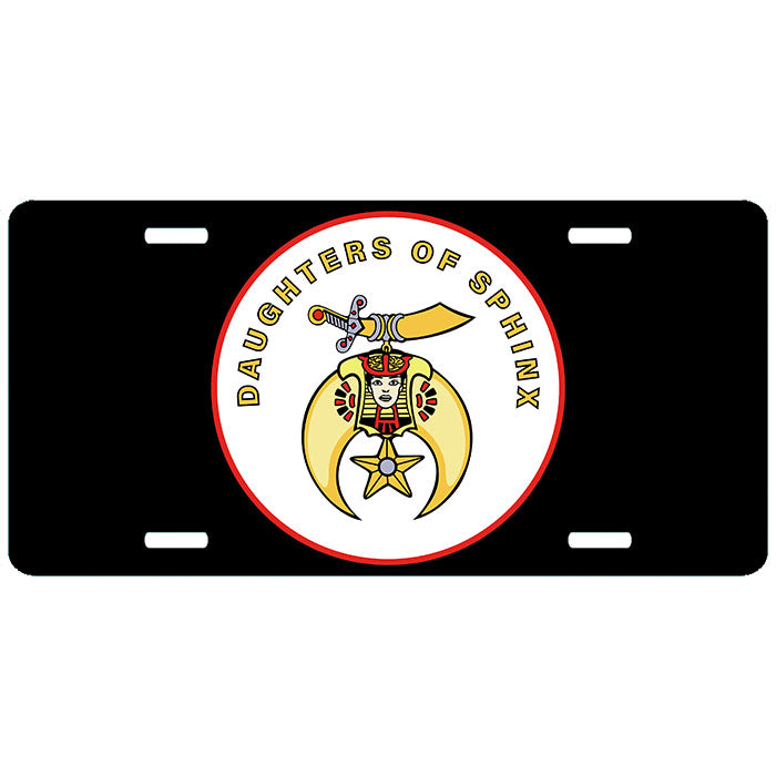 Daughters of Sphinx License Plate OES Tag