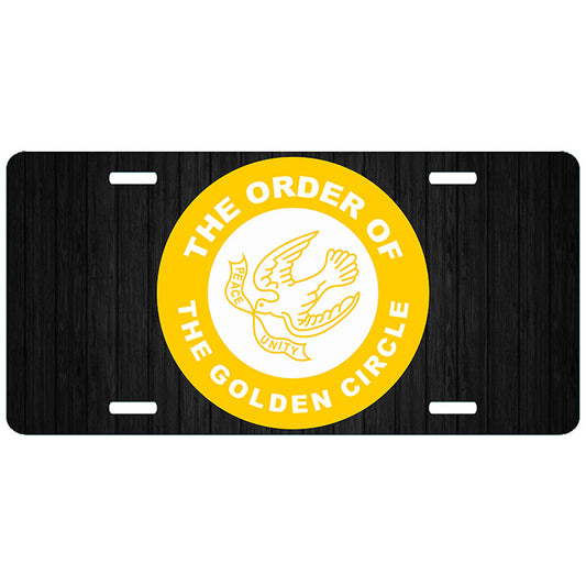 Order of the Golden Circle License Plate OES