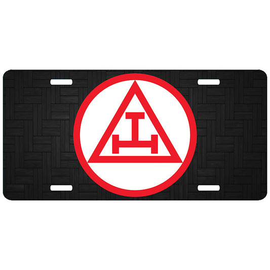 Royal Arch Mason License Plate Tag