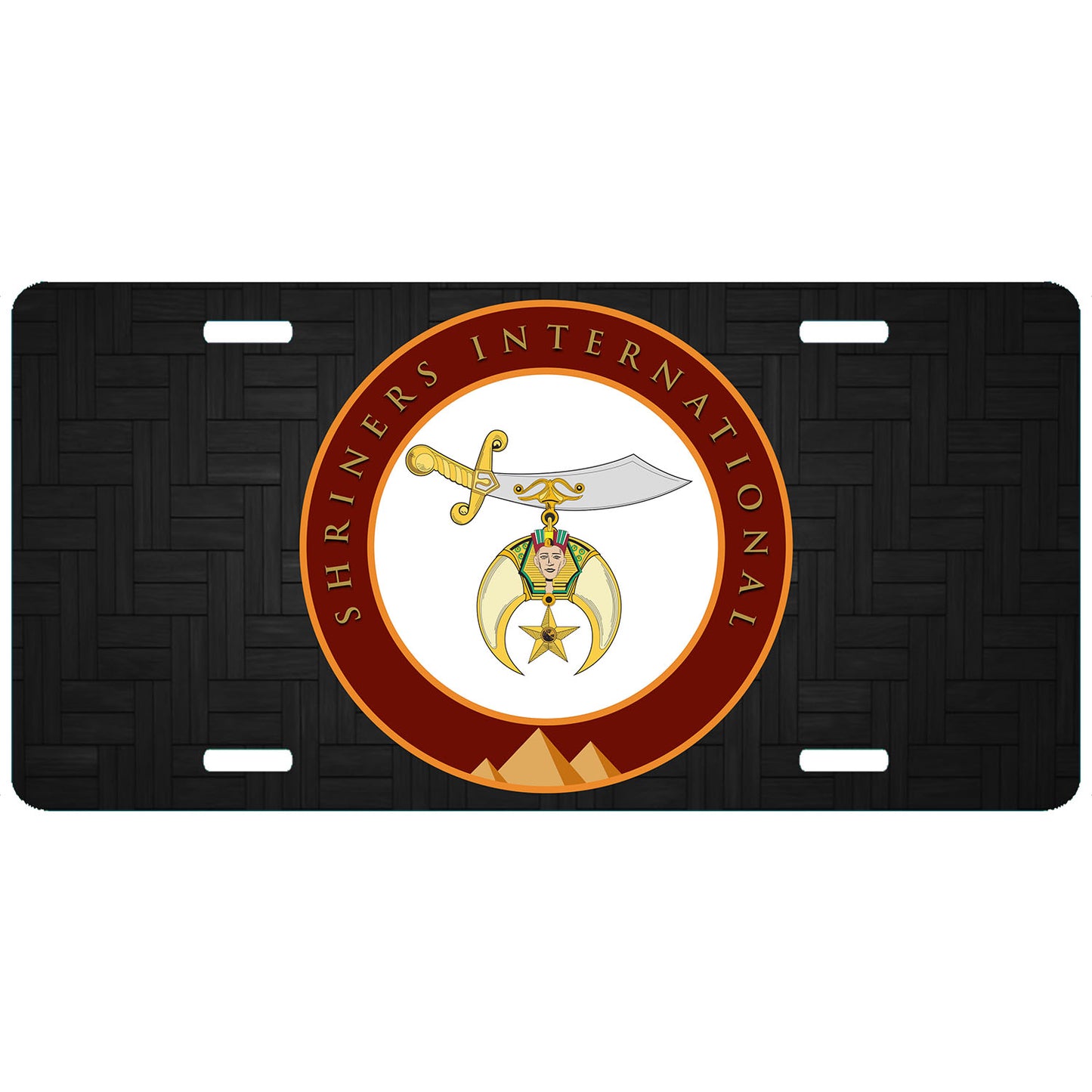 Shriners International License Plate Tag