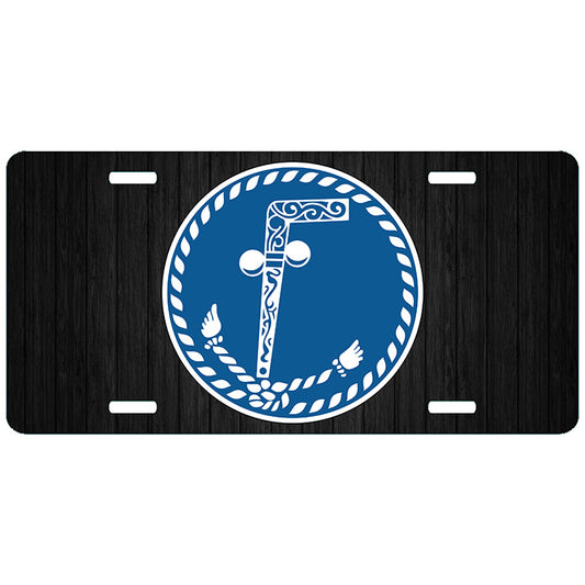 Tubal Cain Masonic License Plate