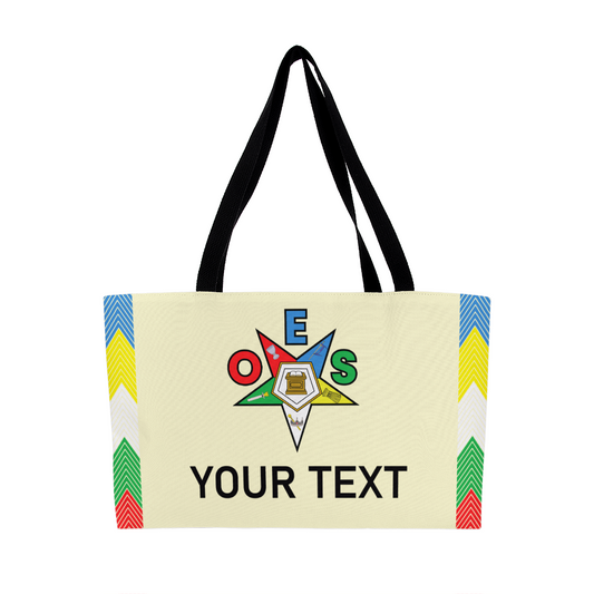 Custom Order of the Eastern Star OES Weekender Tote Bag