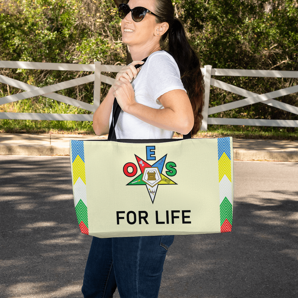 Order of the Eastern Star OES Weekender Tote Bag