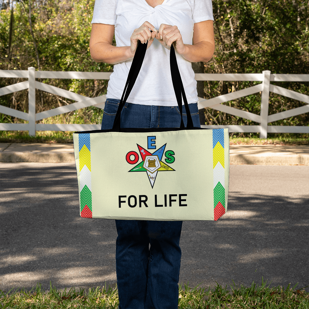 Order of the Eastern Star OES Weekender Tote Bag