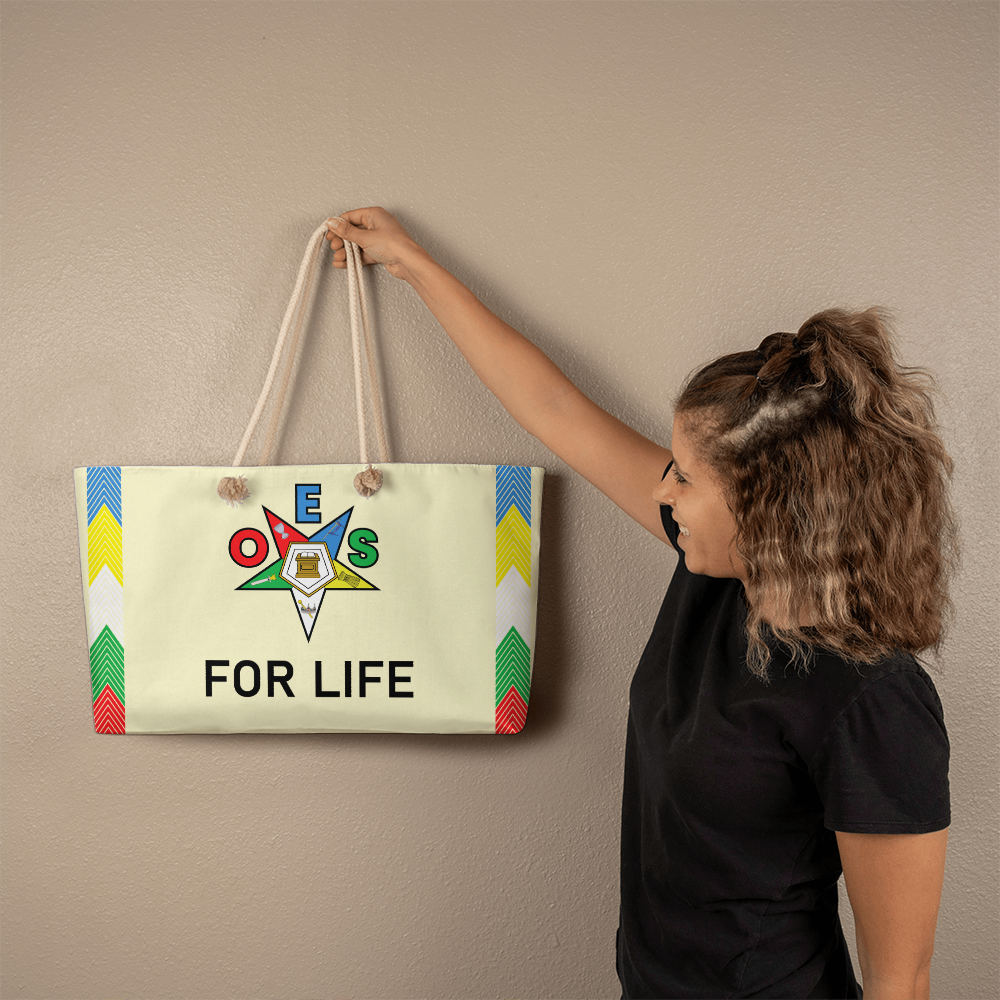 Order of the Eastern Star OES Weekender Tote Bag