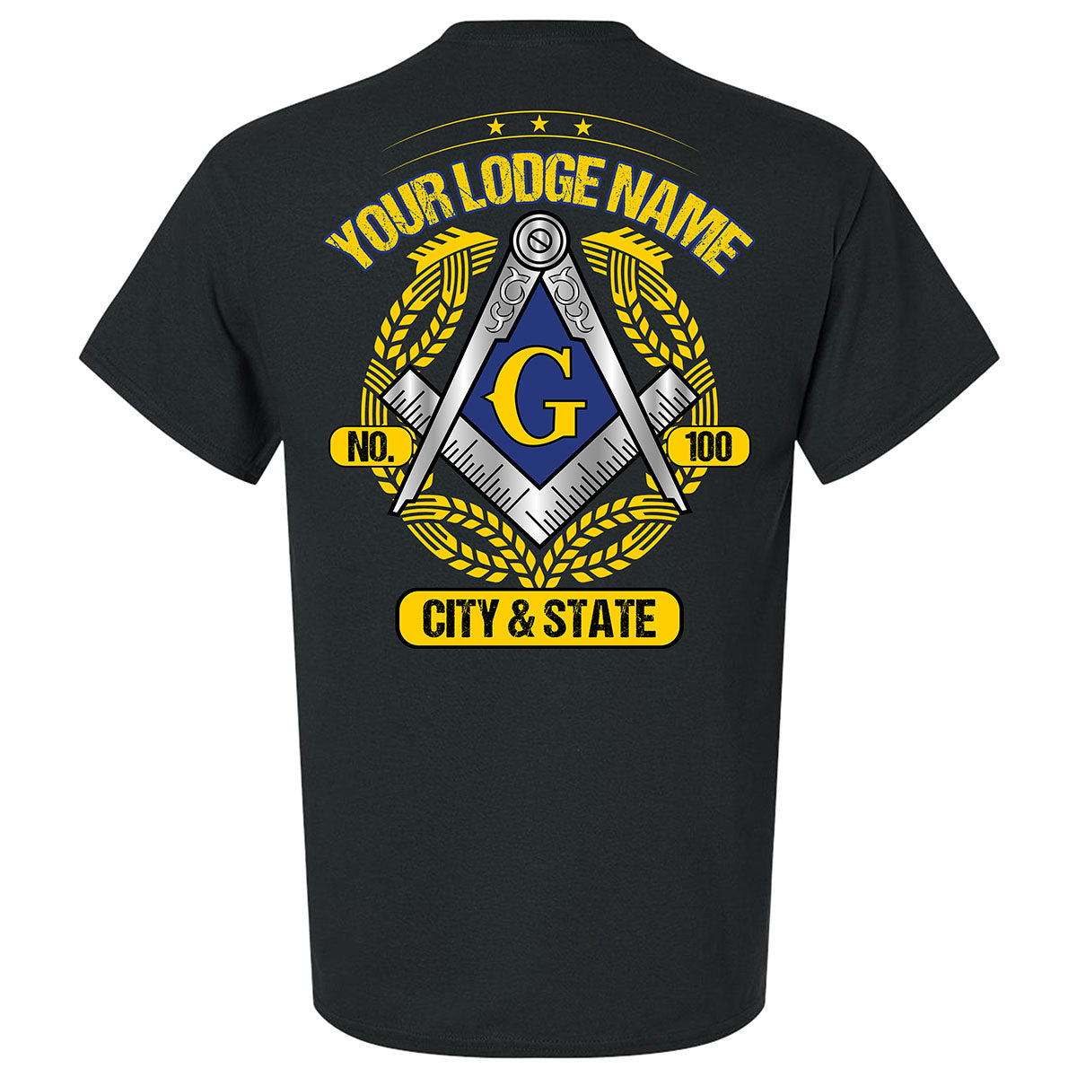 Custom Master Mason T-Shirt