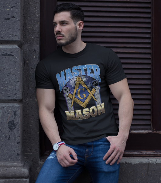 Master Mason Pillars Blue Lodge Shirt